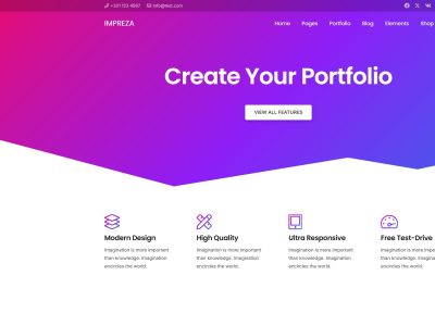 Impreza – Premium Responsive Multipurpose WordPress Theme