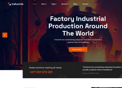 18 Best WordPress Manufacturing Themes 2026