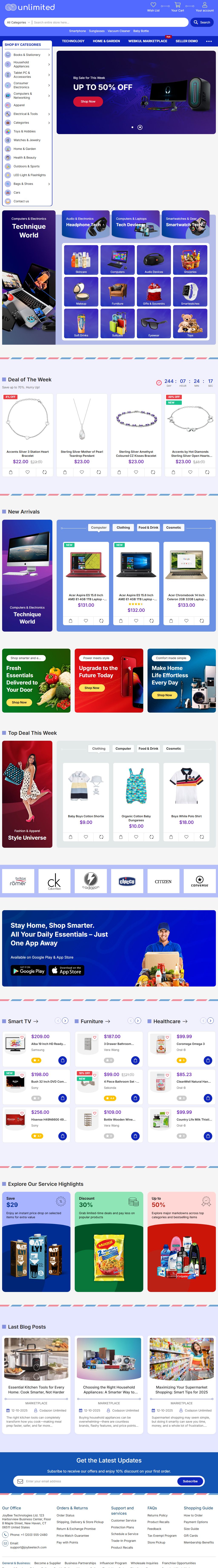 Infinit – Premium Responsive Multipurpose Magento 2 Theme theme — Tablet preview
