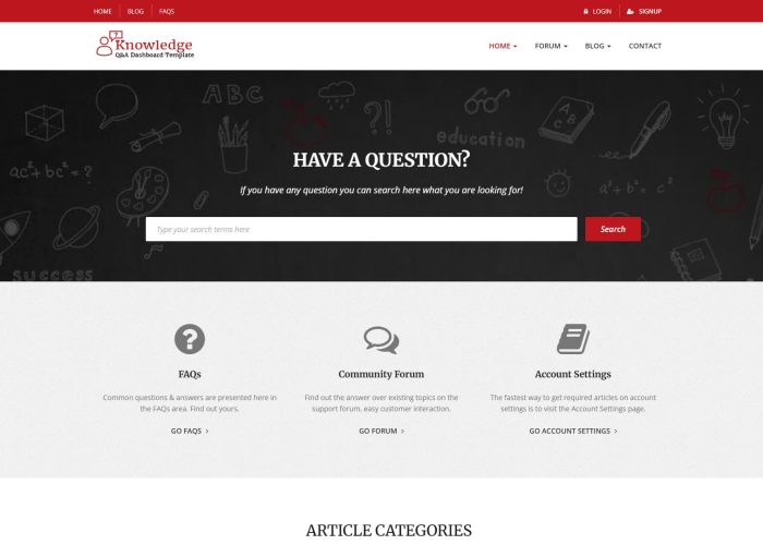 InfoCenter – Premium Responsive Knowledge Base & Q&A WordPress Theme