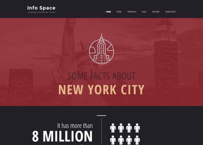 Info Space – Premium Responsive Infographic WordPress Theme