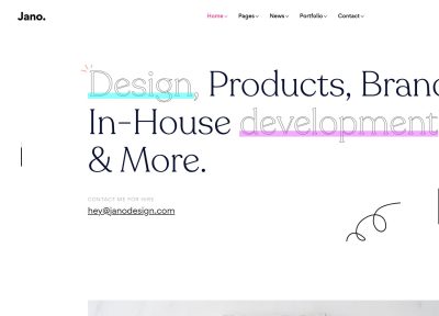 Jano – Premium Responsive Creative Multipurpose Drupal Theme