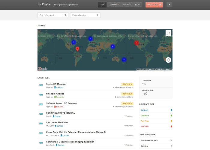 JobEngine Review — Job Board WordPress Theme With Paid Job Posting