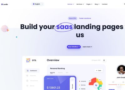 Landio – Premium Responsive Multipurpose Landing Page Joomla 6 Template