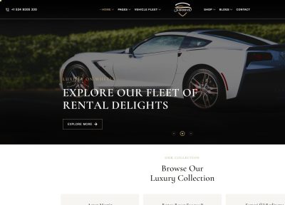LimoDrive – Premium Responsive Limousine Car Rental WordPress Theme