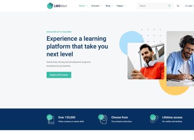 LMSmart – Premium Responsive LearnDash Education WordPress Theme