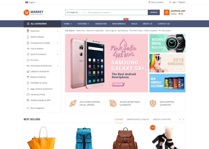 22 Best Responsive Magento Multipurpose Themes 2026