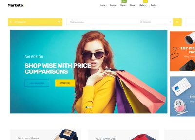 Marketo – Premium Responsive Multivendor Marketplace WooCommerce Theme