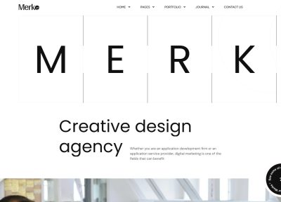 Marko – Premium Responsive GSAP Creative Agency WordPress Theme