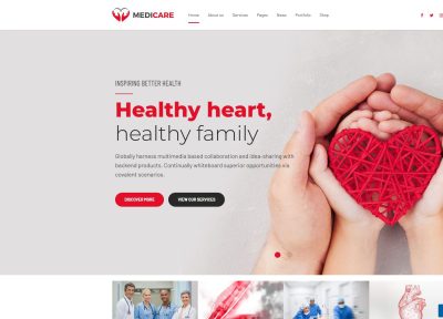 Medicare – Premium Responsive Doctor Medical WordPress Theme