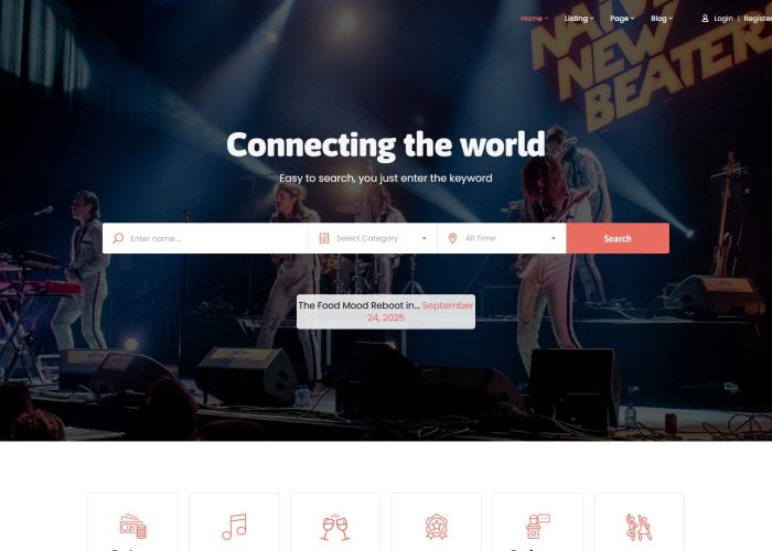 Meup – Premium Responsive Event Marketplace WordPress Theme
