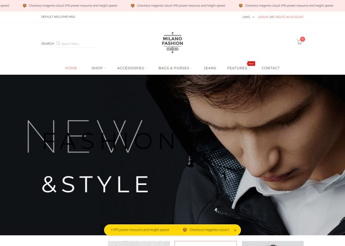 Milano – Premium Responsive Fashion Magento 2 Theme