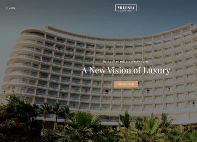 Milenia – Premium Responsive Hotel Booking WordPress Theme
