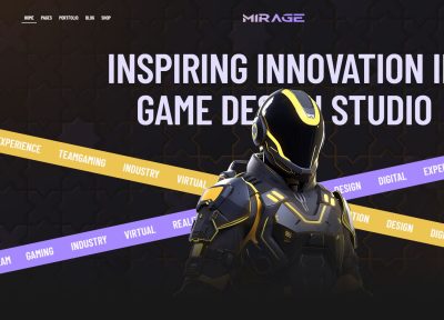 Mirage – Premium Responsive Game Studio WordPress Theme