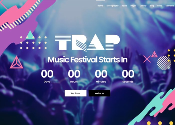 Mixtape – Premium Responsive Music Festival and Artist WordPress Theme