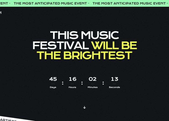 Muzicon – Premium Responsive Music Festival and Concert WordPress Theme