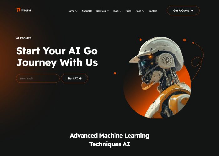 Neura – Premium Responsive AI SaaS Joomla 6 Template