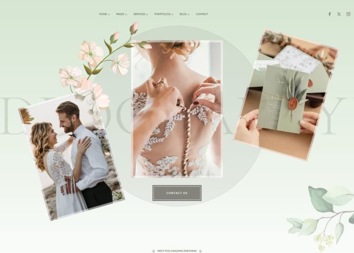 Noria – Premium Responsive Wedding Photography WordPress Theme