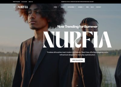 Nurfia – Premium Responsive Fashion & Furniture WooCommerce WordPress Theme