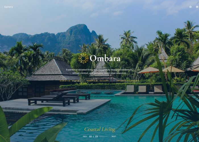 Ombara – Premium Responsive Luxury Hotel & Resort HTML5 Template
