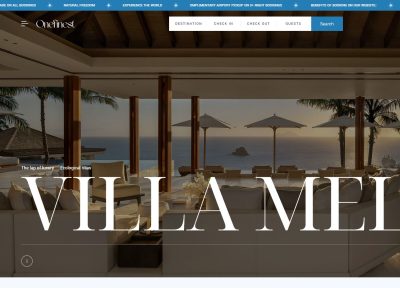 Onefinest – Premium Responsive Villa and Vacation Rentals WordPress Theme