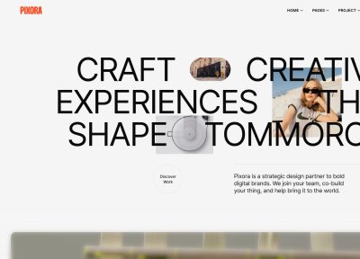 Pixora – Premium Responsive Creative Agency WordPress Theme