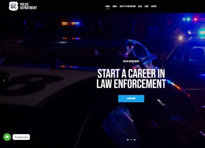 Police Department – Premium Responsive Police, Fire & Security WordPress Theme