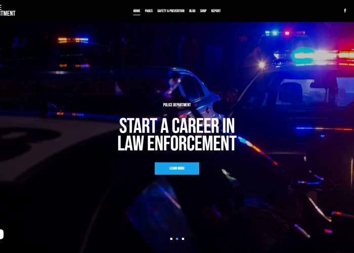 Police Department – Premium Responsive Police, Fire & Security WordPress Theme