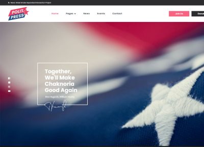 Politpress – Premium Responsive Multipurpose Political WordPress Theme