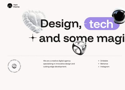 Rayo – Premium Responsive One Page Parallax WordPress Theme