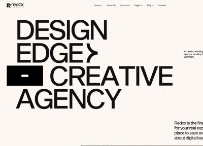 Redox – Premium Responsive GSAP Agency Portfolio WordPress Theme