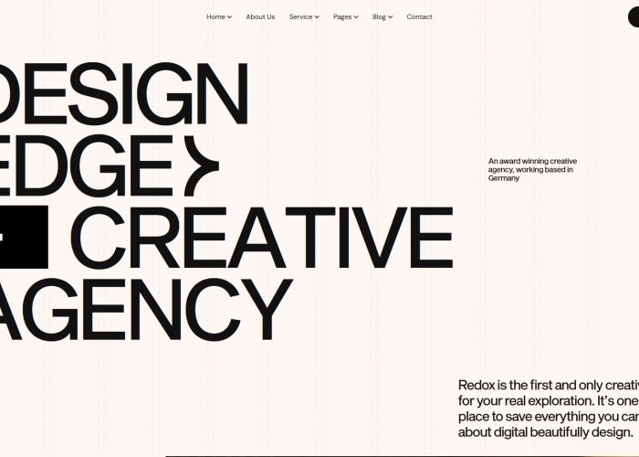 Redox – Premium Responsive GSAP Agency Portfolio WordPress Theme