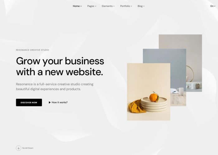 Resonance – Premium Responsive Multipurpose Creative Next.js Template