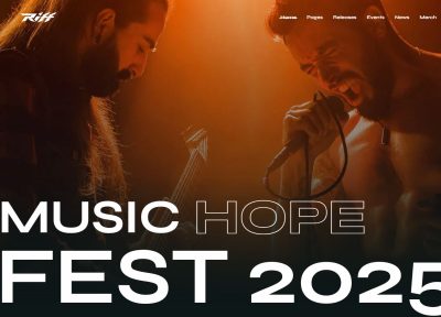Riff – Premium Responsive Band, Concert and Music Festival WordPress Theme