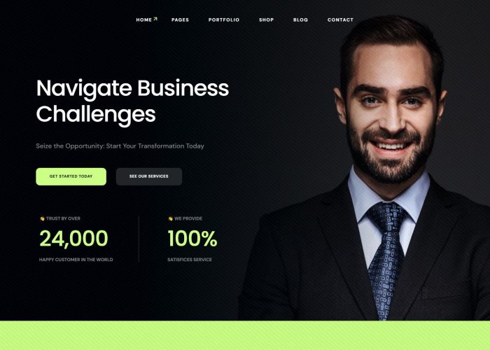 Seargin – Premium Responsive Business Consulting Joomla Template