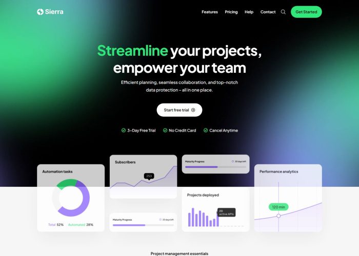 Sierra – Premium Responsive SaaS & Tech Startup WordPress Theme