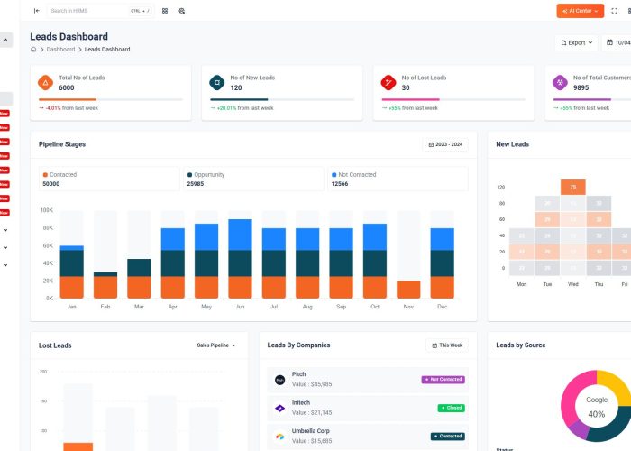 SmartHR – Premium Responsive HRM & CRM Admin Dashboard HTML5 Template