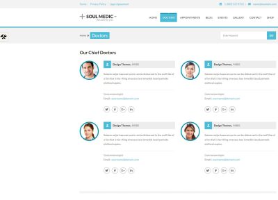 SoulMedic – Premium Responsive Hospital Doctor WordPress Theme
