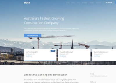 Stack – Premium Responsive Multi-Purpose Drupal 11 Theme