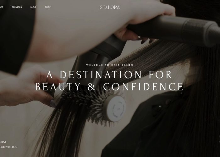 Stylora – Premium Responsive Hair Salon WordPress Theme