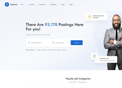 10+ Best WordPress Job Board Themes 2026