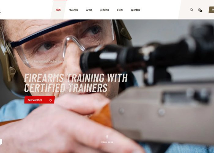 Tacticool – Premium Responsive Shooting Range & Gun Store WordPress Theme