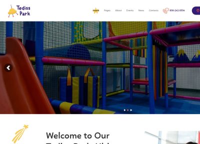 Tediss – Premium Responsive Play Area Child Care WordPress Theme