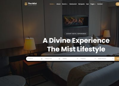 22+ Best Hotel HTML5 Templates 2026
