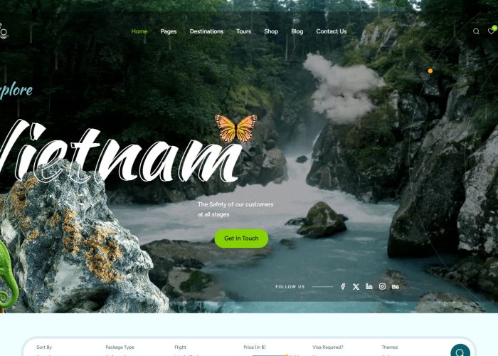 Travlla – Premium Responsive Travel & Tour Booking WordPress Theme