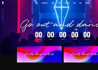 Vibra – Premium Responsive Music Festival and DJ WordPress Theme