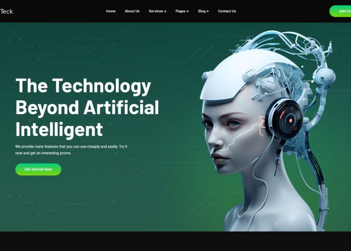Webteck – IT Solution and AI Technology WordPress Theme