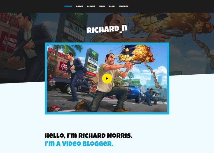 Wild Impact – Premium Responsive Streamer Gaming WordPress Theme