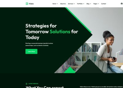 Xlab – Premium Responsive Business Consulting Joomla Template