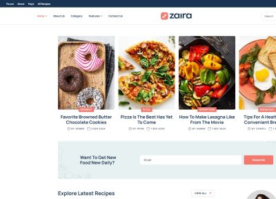 Zaira – Premium Responsive News & Magazine Drupal Theme